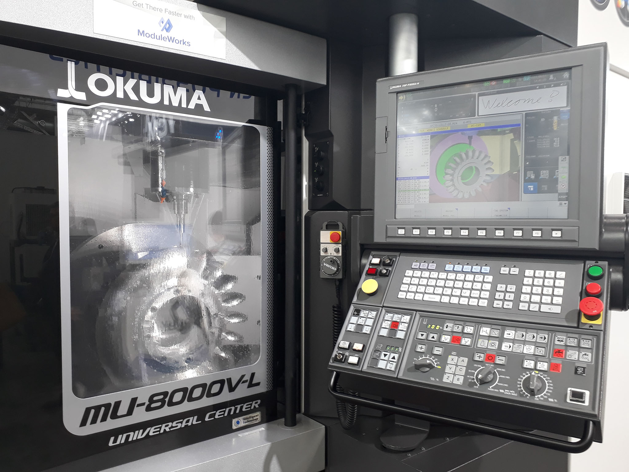 Mașini unelte CNC Editoriale GreenBau - 5 AXE OKUMA