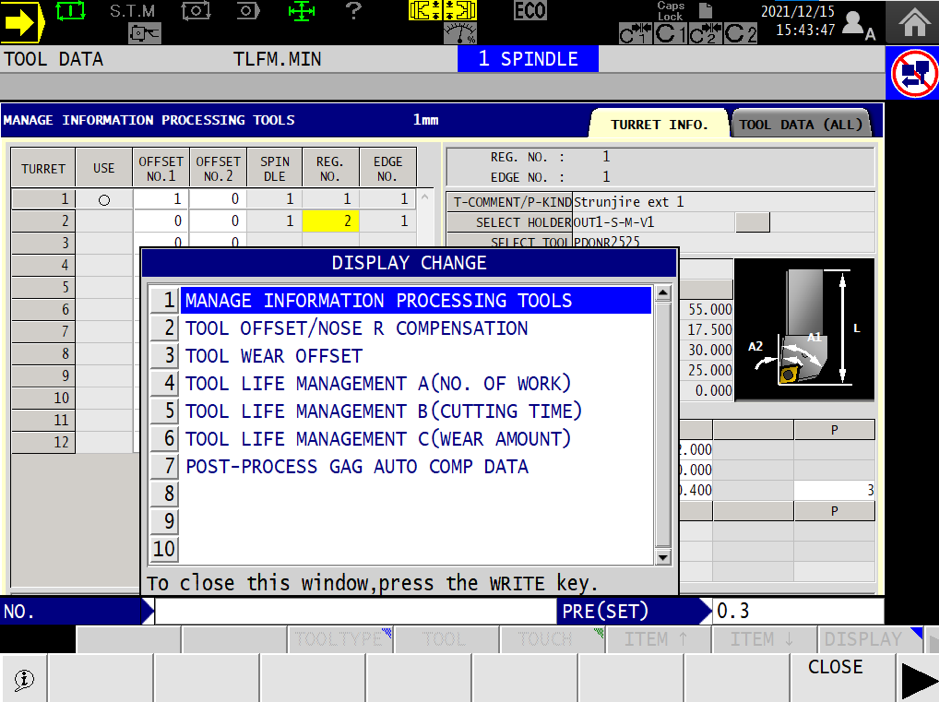 Utile Operare CNC - Tool Life