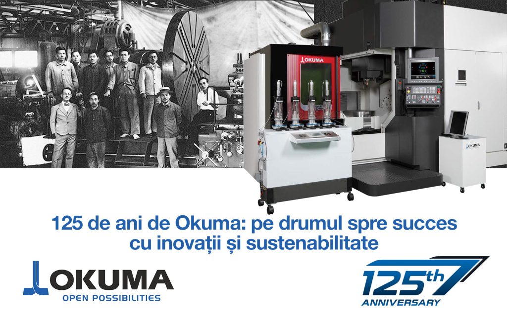 Okuma Corporation sărbătorește 125 de ani